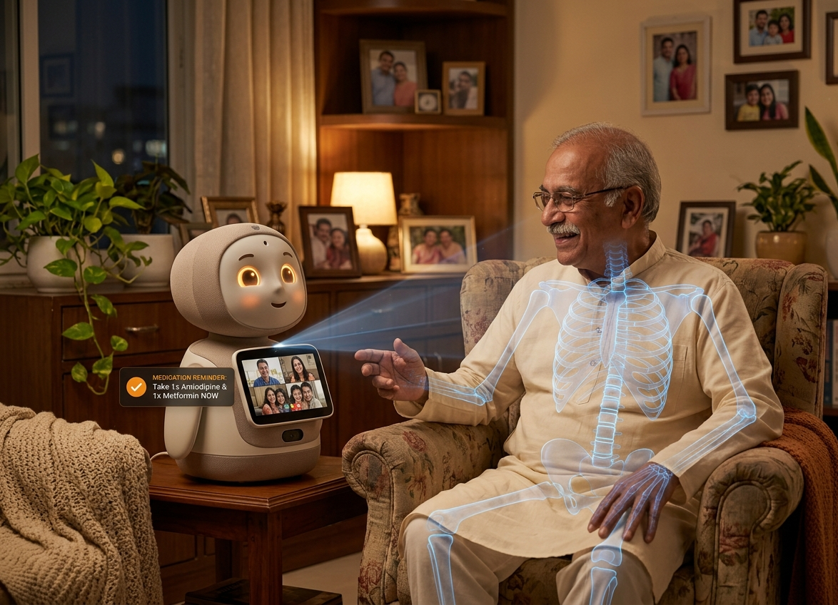 ElderCare Bot — AI Companion Robot for the Elderly